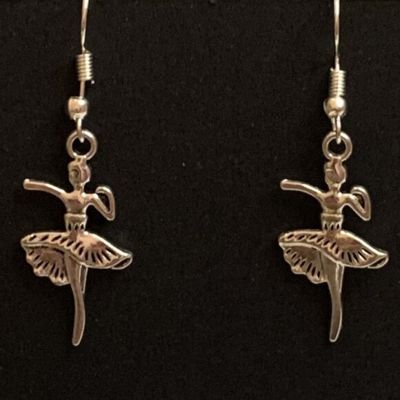 Ballet Dancer, Dancing Earrings, Gift Idea, Sports Earrings, Dancing Jewelry - Picture 2 of 7